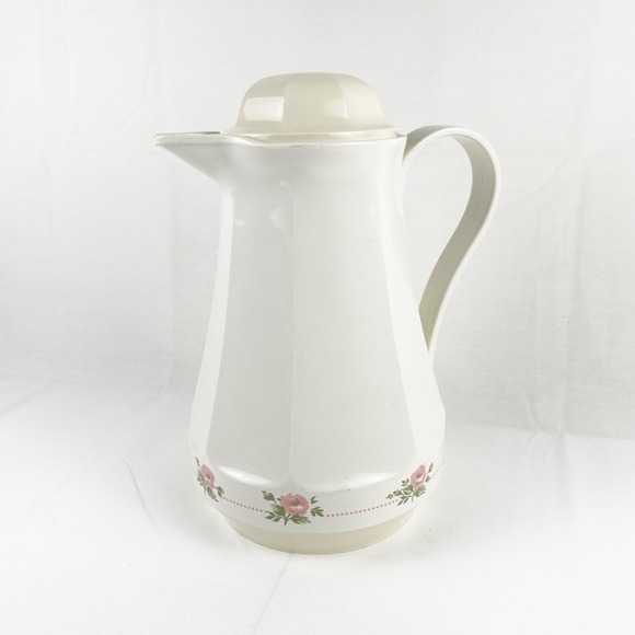 Thermos Other - Thermos Vintage Christa Coffee Butler Carafe Pitcher Roses West Germany No. 430